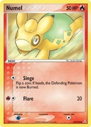 Numel (72/110) (Stamped) [EX: Holon Phantoms]