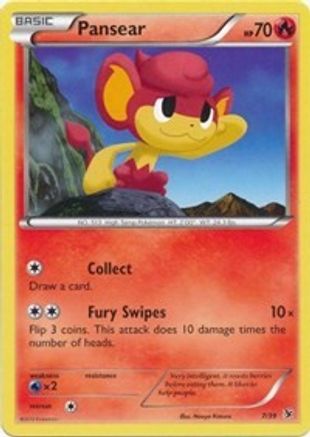 Pansear (7/39) [XY: Kalos Starter Set]