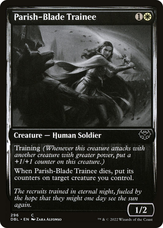 Parish-Blade Trainee (DBL-296) - Innistrad: Double Feature