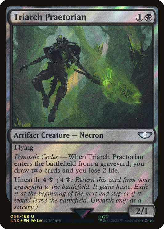 Triarch Praetorian (Surge Foil) [Universes Beyond: Warhammer 40,000]
