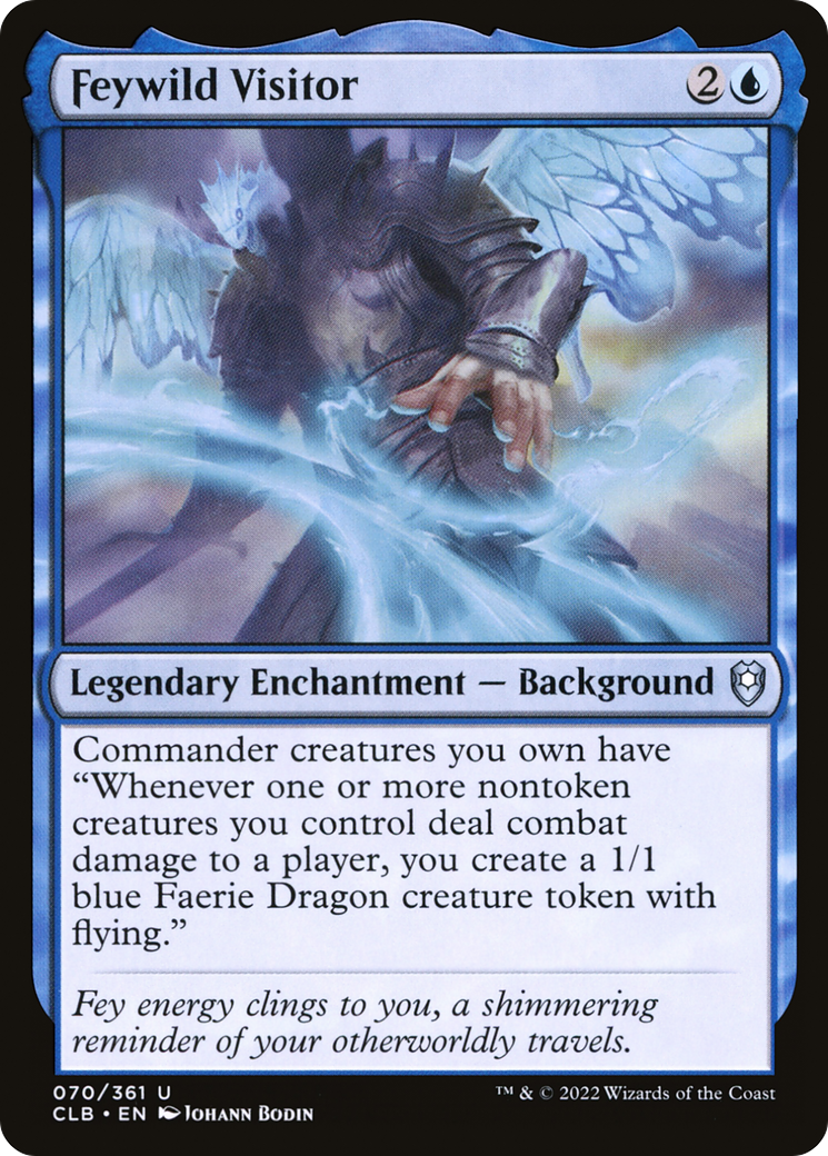 Feywild Visitor (CLB-070) - Commander Legends: Battle for Baldur's Gate