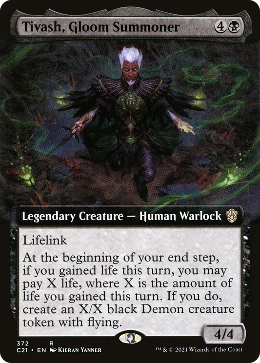 Tivash, Gloom Summoner (Extended) [Commander 2021]