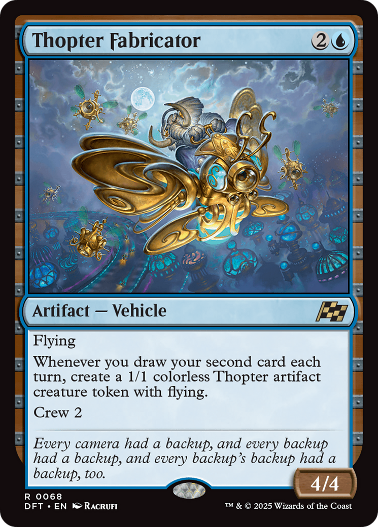 Thopter Fabricator (DFT-068) - Aetherdrift Foil
