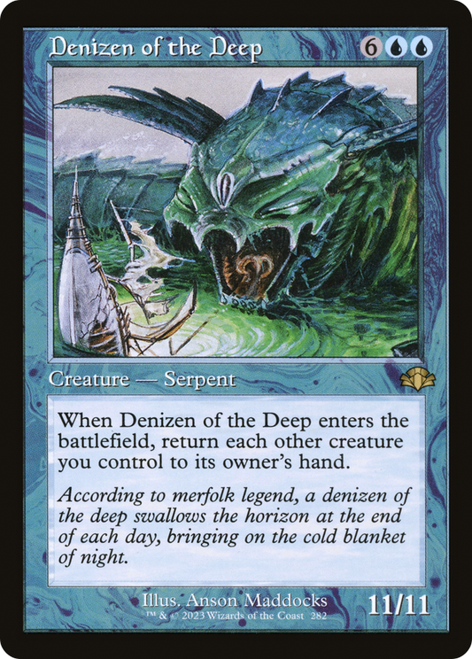 Denizen of the Deep (DMR-282) - Dominaria Remastered Foil