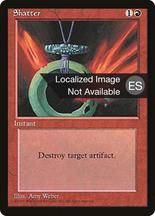 Shatter [Fourth Edition Foreign Black Border]