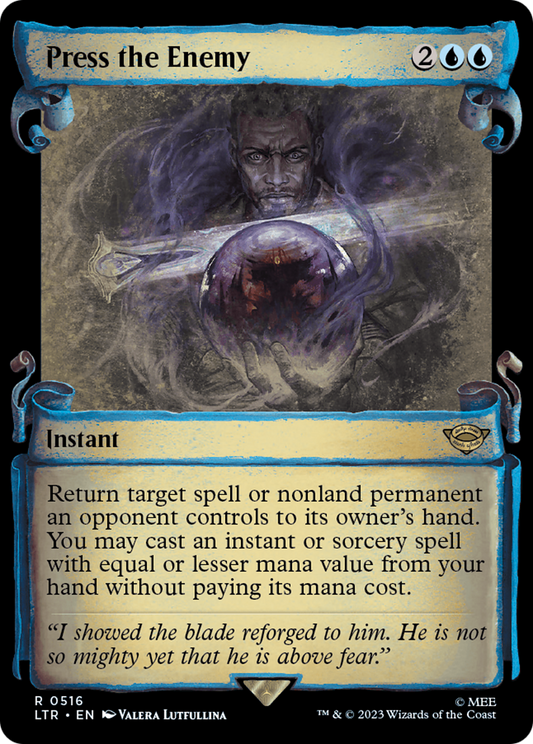 Press the Enemy [The Lord of the Rings: Tales of Middle-Earth Showcase Scrolls]