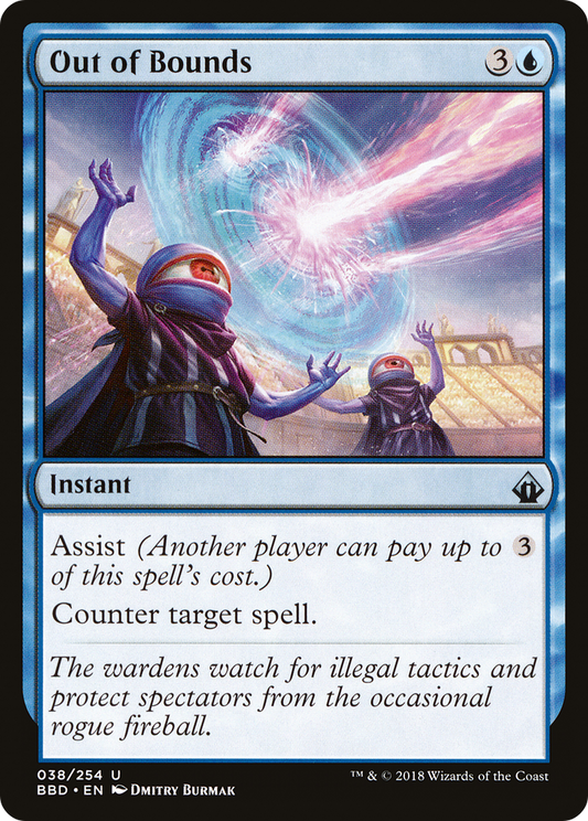 Out of Bounds (BBD-038) - Battlebond Foil