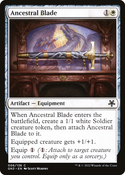 Ancestral Blade [Game Night: Free-for-All]