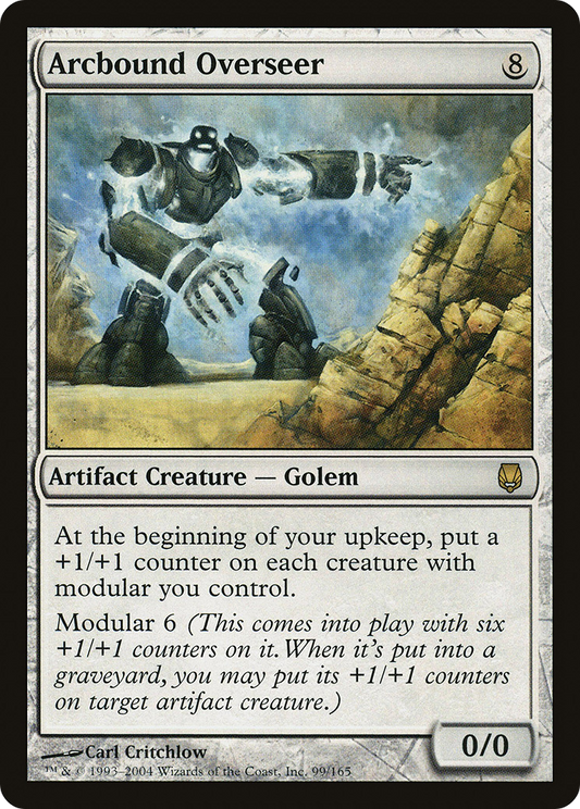 Arcbound Overseer (DST-099) - Darksteel