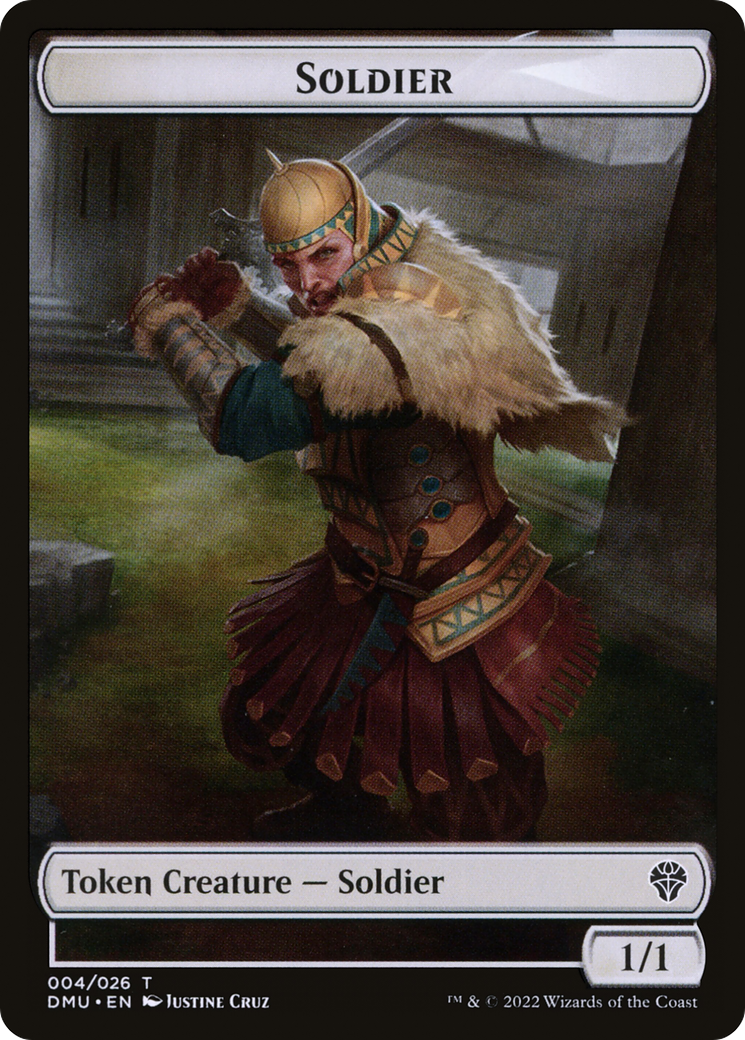 Soldier (DMU-004) - Dominaria United Tokens Foil