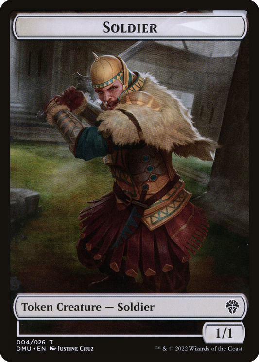 Soldier (DMU-004) - Dominaria United Tokens