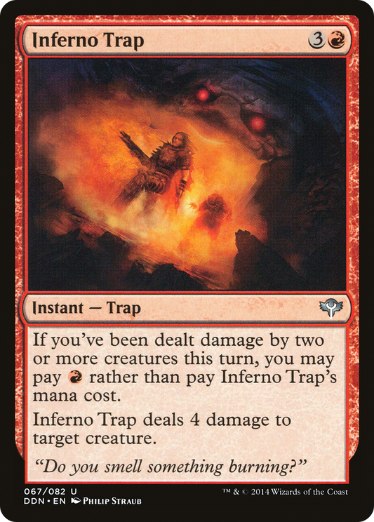 Inferno Trap [Duel Decks: Speed vs. Cunning]