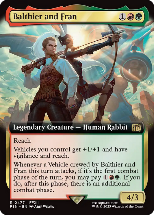 Balthier and Fran (Extended Art) (FIN-477) - FINAL FANTASY: (Extended Art)