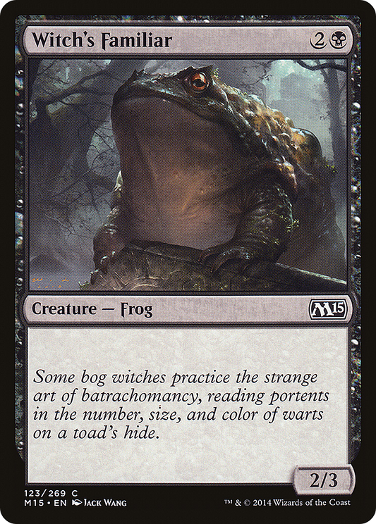 Witch's Familiar (M15-123) - Magic 2015 Foil
