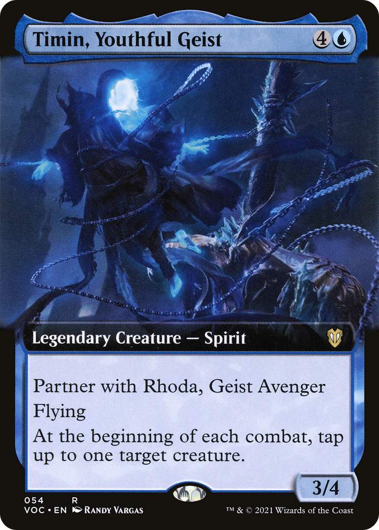 Timin, Youthful Geist (Extended) [Innistrad: Crimson Vow Commander]