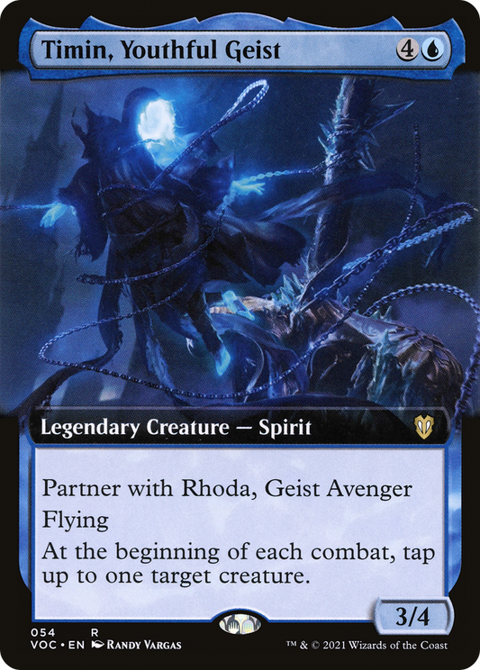 Timin, Youthful Geist (Extended) [Innistrad: Crimson Vow Commander]