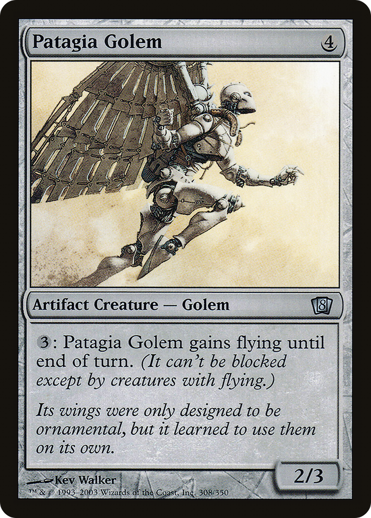 Patagia Golem [Eighth Edition]