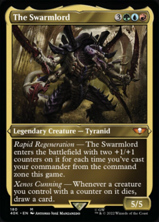 The Swarmlord (Display Commander) (Surge Foil) [Warhammer 40,000]