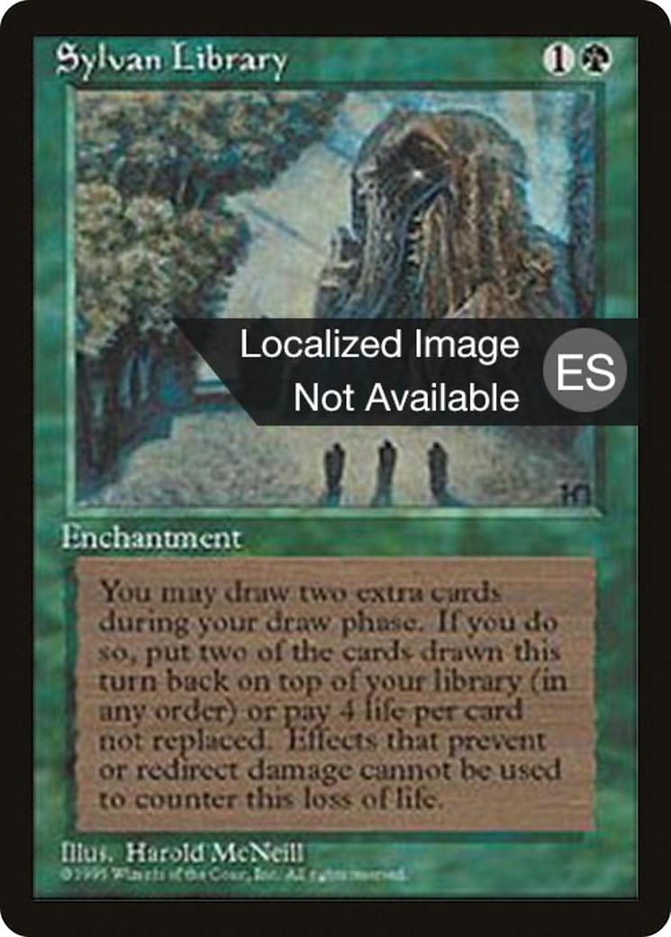 Sylvan Library [Fourth Edition Foreign Black Border]