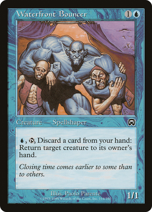 Waterfront Bouncer (MMQ-114) - Mercadian Masques Foil