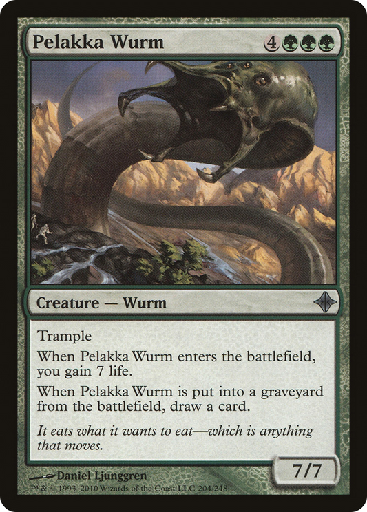Pelakka Wurm (ROE-204) - Rise of the Eldrazi