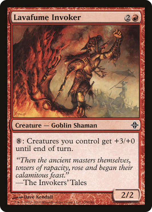 Lavafume Invoker (ROE-155) - Rise of the Eldrazi Foil