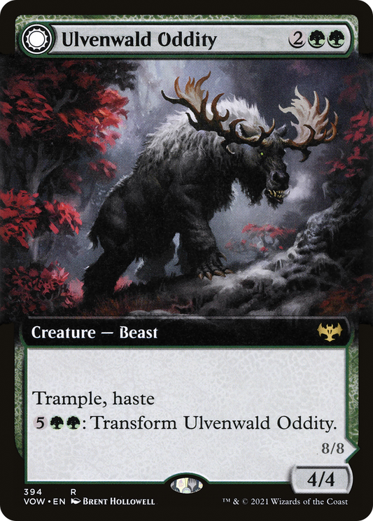 Ulvenwald Oddity // Ulvenwald Behemoth (Extended) [Innistrad: Crimson Vow]