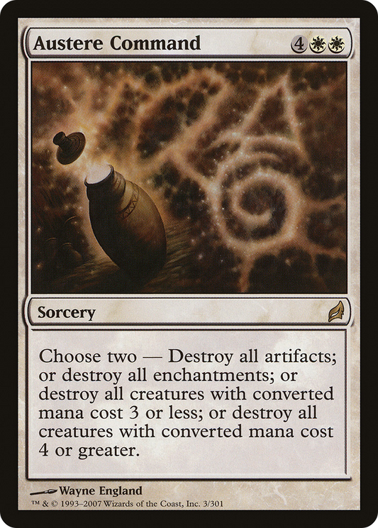 Austere Command (LRW-003) - Lorwyn