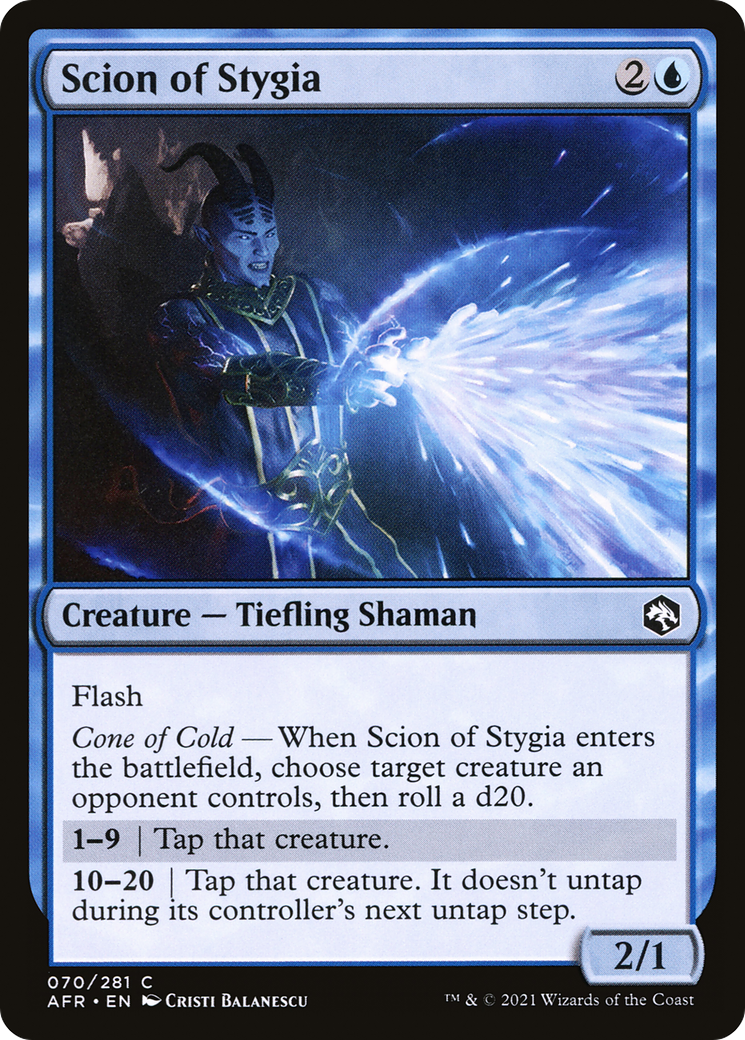 Scion of Stygia [Dungeons & Dragons: Adventures in the Forgotten Realms]