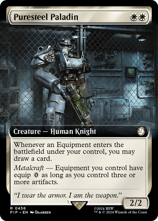 Puresteel Paladin (PIP-456) - Fallout: (Extended Art) Foil