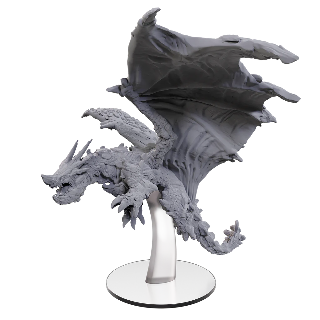 Pathfinder Minis - Adult Adamantine Dragon (Unpainted)