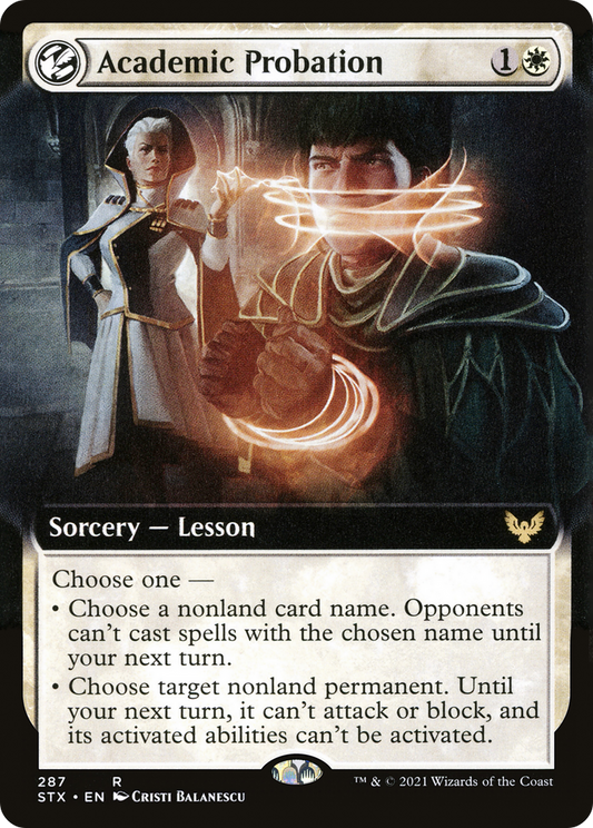 Academic Probation (Extended) [Strixhaven: School of Mages]