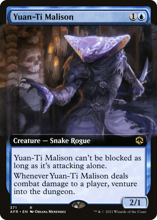 Yuan-Ti Malison (AFR-371) - Adventures in the Forgotten Realms: (Extended Art) Foil
