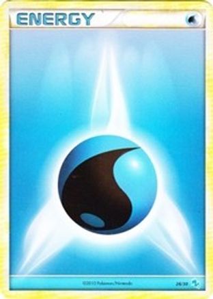 Water Energy (9/30) [HeartGold & SoulSilver: Trainer Kit - Gyarados]