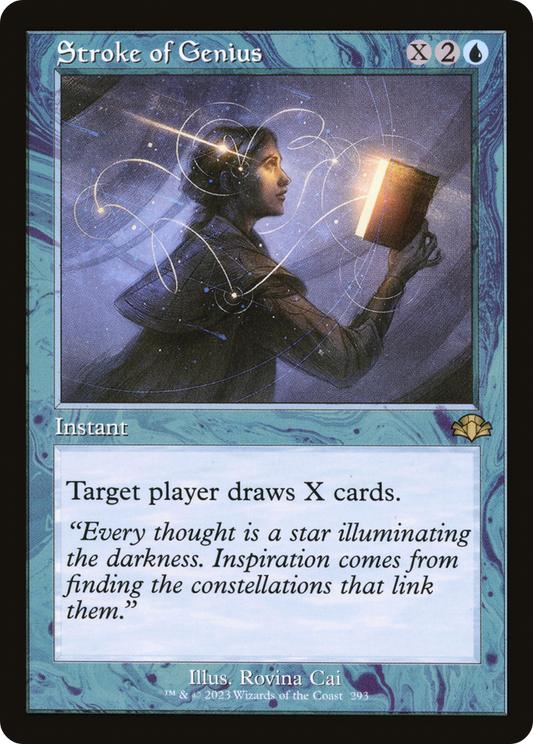 Stroke of Genius (DMR-293) - Dominaria Remastered Foil