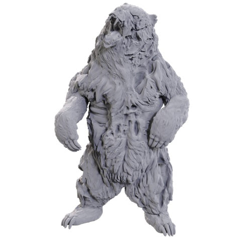 Wizkids Unpainted Minis: Zombie Grizzly Bear (90746)
