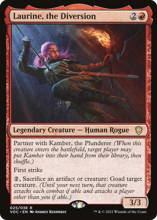 Laurine, the Diversion [Innistrad: Crimson Vow Commander]