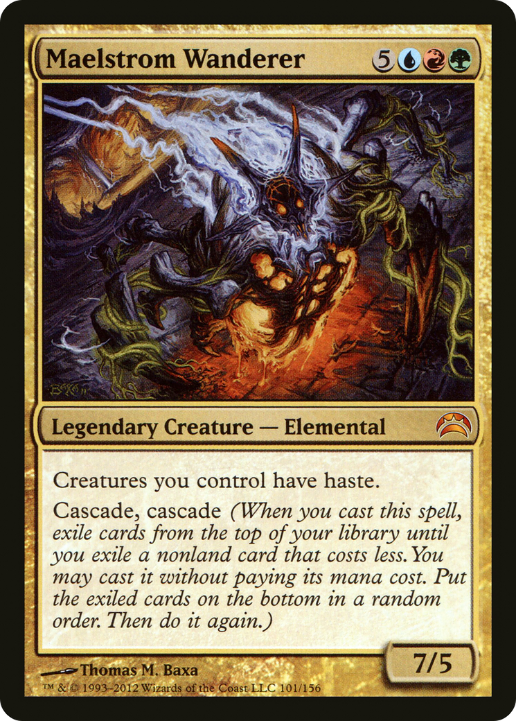 Maelstrom Wanderer (PC2-101) - Planechase 2012 Foil