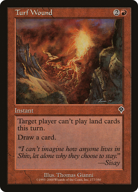 Turf Wound (INV-177) - Invasion Foil