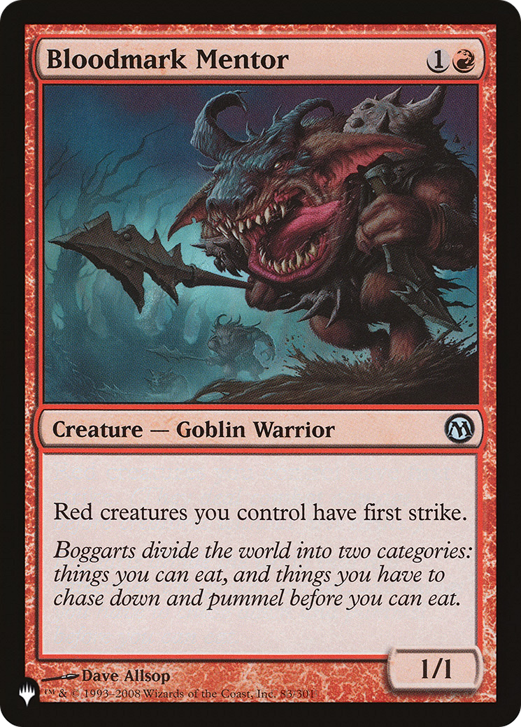 Bloodmark Mentor (83) [The List]
