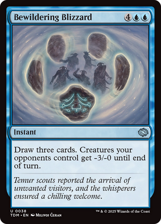 Bewildering Blizzard [Tarkir: Dragonstorm]