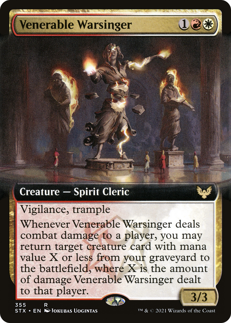 Venerable Warsinger (Extended) [Strixhaven: School of Mages]