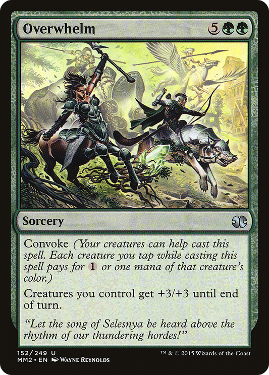 Overwhelm (MM2-152) - Modern Masters 2015