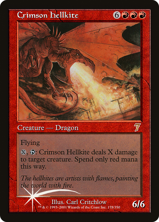 Crimson Hellkite [Seventh Edition]