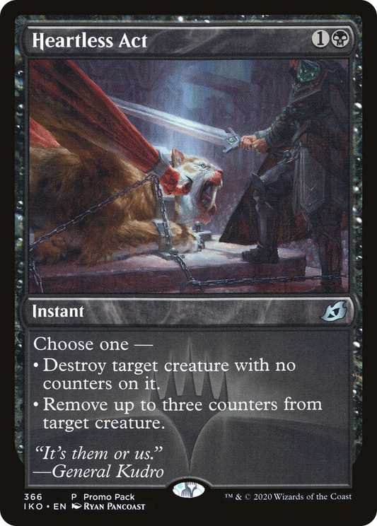 Heartless Act (Promo Pack) [Ikoria: Lair of Behemoths Promos]
