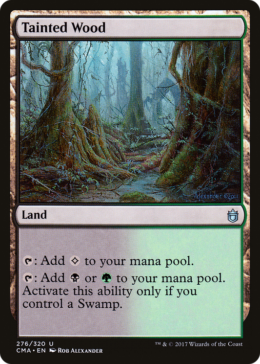 Tainted Wood [Commander Anthology]