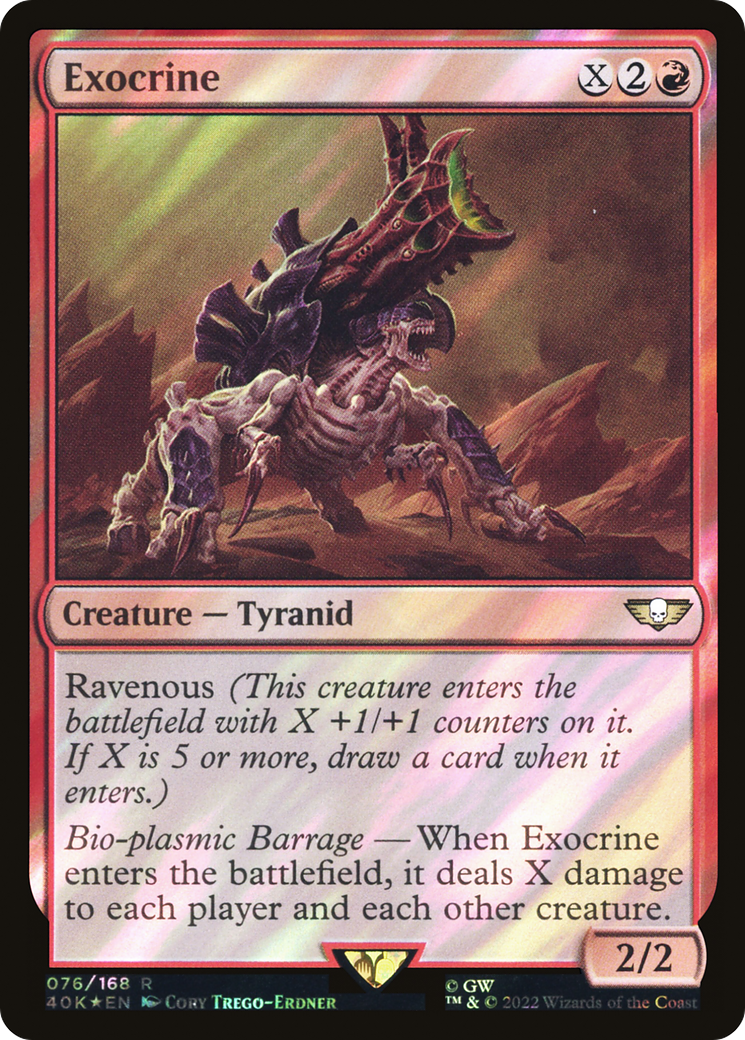 Exocrine (Surge Foil) [Universes Beyond: Warhammer 40,000]