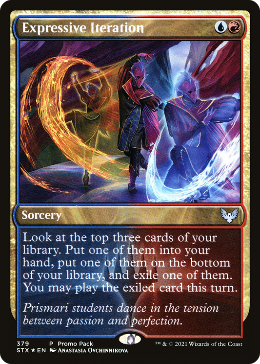 Expressive Iteration (Promo Pack) [Strixhaven: School of Mages]