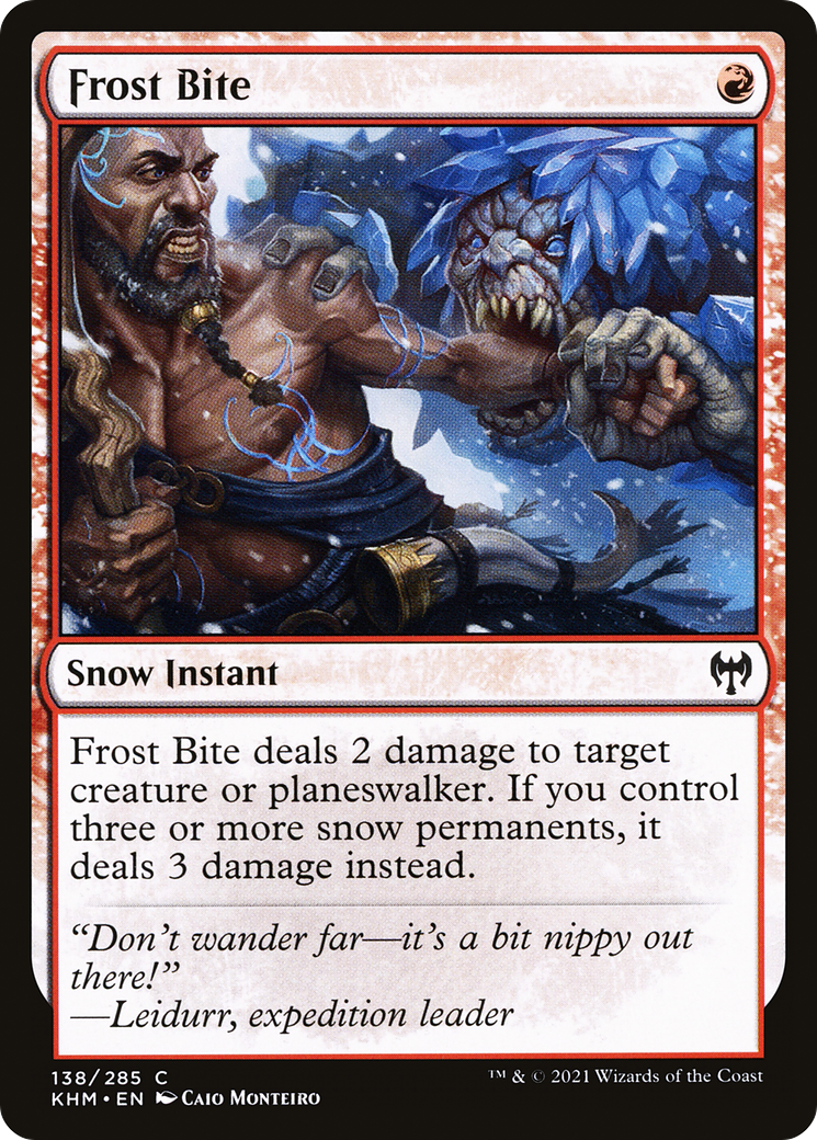 Frost Bite (KHM-138) - Kaldheim: (snow)