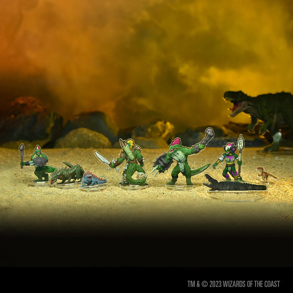 D&D Idols of the Realms: 2D Miniatures - Reptile Den